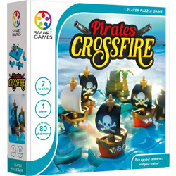 SmartGames Ναυμαχία Πειρατών 80 Challenges Επιτραπέζιο Παιχνίδι για Παιδιά 7+ Ετών για 1 Παίκτη
