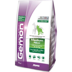 Monge Gemon Adult Medium with Lamb & Rice 3kg