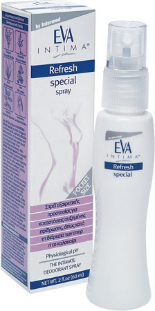 Αποσμητικό Intermed Eva Intima Refresh Special Γυναικείο Αποσμητικό Spray 60ml