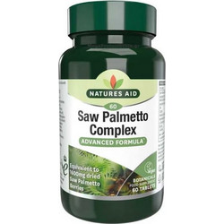Natures Aid Saw Palmetto Complex 60 Ταμπλέτες