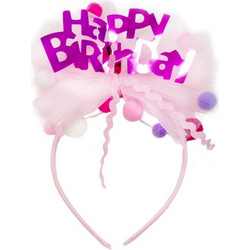 Great Pretenders Στέκα Μαλλιών Με Πομ-Πομ Happy Birthday 89030