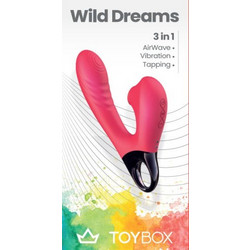 Toybox Wild Dreams 3 in 1 Κλειτοριδικός Δονητής