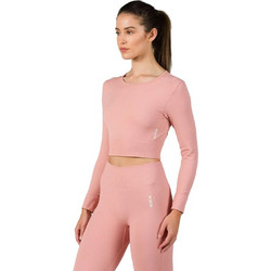 GSA Γυναικείο Αθλητικό Crop Top Ροζ 1721102