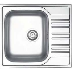 Donau 189DE Νεροχύτης Inox Αντιστρεφόμενος Σατινέ 58x51cm
