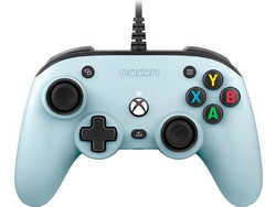 Nacon Pro Compact Pastel Wired Controller PC Xbox X & Xbox One Blue
