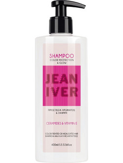 Jean Iver Color Protection & Glow Σαμπουάν για Προστασία Χρώματος για Βαμμένα Μαλλιά 400ml
