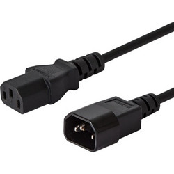 8com ΚΑΛΩΔΙΟ ΕΠΕΚΤΑΣΗΣ UPS 2m μαύρο (53014)