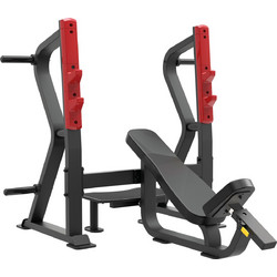 Impulse Sterling Incline Olympic Bench SL7029 Επικλινής Πάγκος Γυμναστικής με Ορθοστάτες