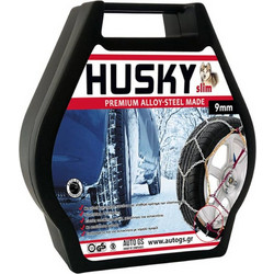 Husky No 90 Αντιολισθητικές Αλυσίδες Χιονιού με Πάχος 9mm για Επιβατικό 2τμχ