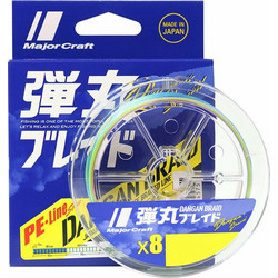 Major Craft Dangan X8 200m Multi - 0.160mm - MAJORDBX8-200/1.2MCΚωδικός: 30166786
