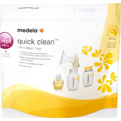 Medela Σακουλάκια Αποστείρωσης Πιπίλας Μικροκυμάτων Quick CleanΚωδικός: 008.0041