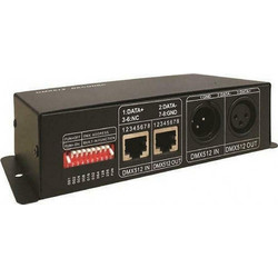 Eurolamp DMX Controller με 4 Κανάλια 12-24V DC και Ένταση 4A x 4CH 147-70681Κωδικός: 24021066