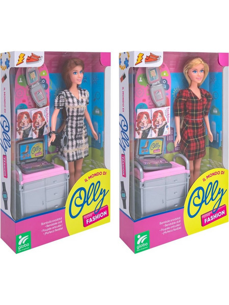 Globo Olly Fashion με Αξεσουάρ 2 Σχέδια