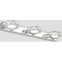 ΦΩΤΙΣΤΙΚΟ ΜΠΑΝΙΟΥ LED 9W 4000Κ ΟΒΑΛ 3Φ 460X50X116 ΝΙΚΕΛ
