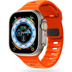 Tech-Protect IconBand Line Λουράκι Σιλικόνης Orange (Apple Watch 42 / 44 / 45 / 49mm)