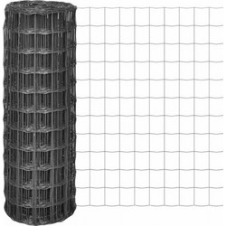 vidaXL 142509 Συρματόπλεγμα με Επικάλυψη PVC Γκρι 1x10m Κωδικός: 29850536
