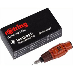 Rotring Isograph Μύτη Ραπιδογράφου 0.1mm Κωδικός: 32755985