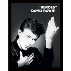 David Bowie (Heroes) Wooden Framed Print (30x40) - FP12355P