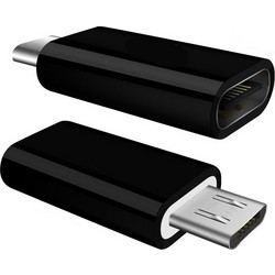 POWERTECH αντάπτορας Micro USB σε USB-C θηλυκό CAB-UC020, OTG, μαύρος
