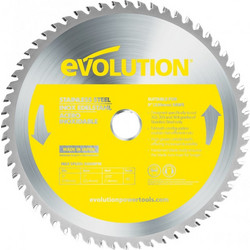 EVOLUTION ΔΙΣΚΟΣ ΚΟΠΗΣ ΑΝΟΞΕΙΔΩΤΟΥ ΧΑΛΥΒΑ 230MM S230TCT-60CS
