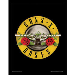 Guns n Roses (Bullet Logo) Wooden Print (Framed) 30 x 40cm - FP12474P