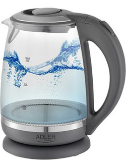 Adler AD 1286 Γυάλινος Βραστήρας 2lt 2200W