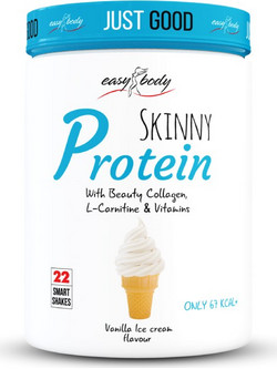 QNT Easy Body Skinny Vanilla Ice Cream Πρωτεΐνη Ορού Γάλακτος Γράμμωσης 450gr