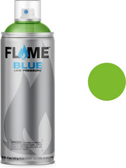Flame Blue Σπρέι Βαφής Kiwi Ματ 400ml
