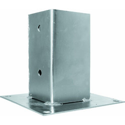 Βιδωτή Βάση Ξύλου 14 x 14 εκ. INOX A2