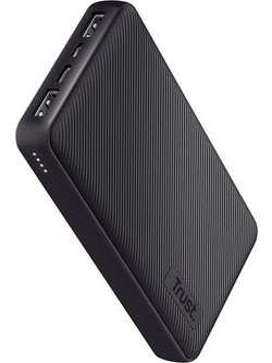 Trust Primo Compact Power Bank 15000mAh με 2 Θύρες USB-A Black