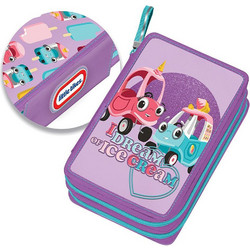 Graffiti Little Tikes Lila Κασετίνα Γεμάτη με 2 Θήκες Μωβ 236334
