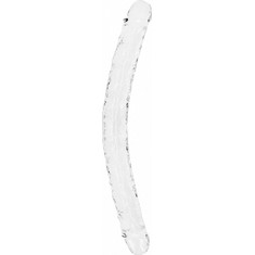 Shots RealRock Crystal Jelly Διπλό Dildo 45cm Clear
