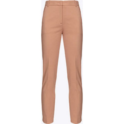 Pinko 100155-A15M-C96 Υφασμάτινο Γυναικείο Παντελόνι Ψηλόμεσο Brown