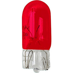Lampa WB5W Κόκκινο 12V 5W 2τμχ