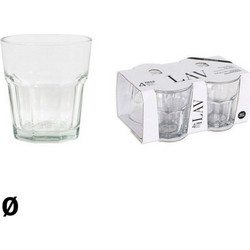 LAV Σετ Ποτήρια Νερού Κρυστάλλινα Aras 4τμχ S2204038