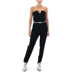 Twenty-29 Γυναικεία Ολόσωμη Φόρμα Strapless Μαύρη TNT-29-9029