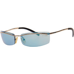 Arnette AR3022 507/8M61 Ανδρικά Γυαλιά Ηλίου Ορθογώνια Μεταλλικά Χρυσά με Μπλε Polarized Φακό