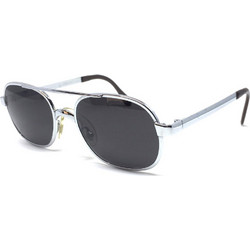 Marcolin 738 Silver Γυαλιά Ηλίου Aviator Μεταλλικά Ασημί με Μαύρο Polarized Φακό