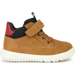 Geox Hyroo Παιδικά Μποτάκια Κίτρινα Suede με Σκρατς B365DA022MEC2306