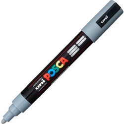 Ακρυλικός μαρκαδόρος - Grey (1.8-2.5mm) - UniPosca Pc-5M