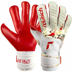 Reusch Attrakt Gold Γάντια Τερματοφύλακα Άσπρα Κόκκινα 5370975-1011
