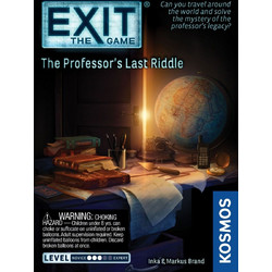 Kosmos Exit The Professors Last Riddle Επιτραπέζιο Παιχνίδι για 12+ Ετών για 1-4 Παίκτες
