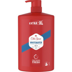 Old Spice Whitewater 3 In 1 Σαμπουάν & Αφρόλουτρο για Επανόρθωση 1lt