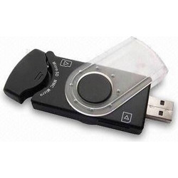Gembird FD2-ALLIN1-C1 Card Reader USB-A 2.0 για SD / microSD / Memory Stick / miniSD SIM / Micro (M2)