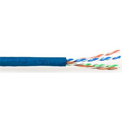 Intronics U/UTP Cat.6a Καλώδιο Δικτύου Ethernet 305m Light Blue