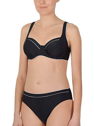 Naturana Bikini Set με Ενίσχυση Μαύρο 72360