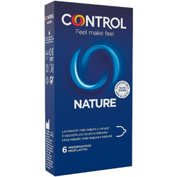 Control Feel Make Feel Nature Προφυλακτικά με Λιπαντικό 6τμχ
