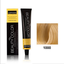Lorvenn Beauty Color 1000 Super Blond Ξανθό Μόνιμη Βαφή Μαλλιών 70ml