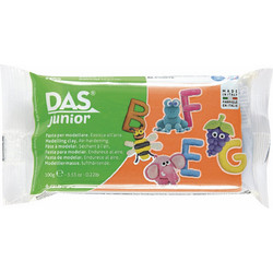 Πηλός Das Junior Πορτοκαλί 100gr χειροτεχνίας (Στεγνώνει με τον Αέρα) Air Dry Modelling Clay Bar 349310