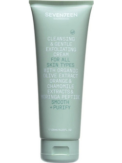 Seventeen Cleansing & Gentle Exfoliating Cream Φυτικό Scrub Προσώπου 125ml